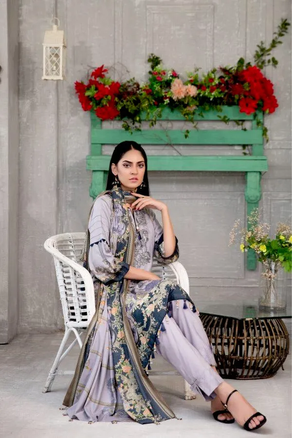 Amna Sohail Moorea Linen Collection by Tawakkal – D-5991-B