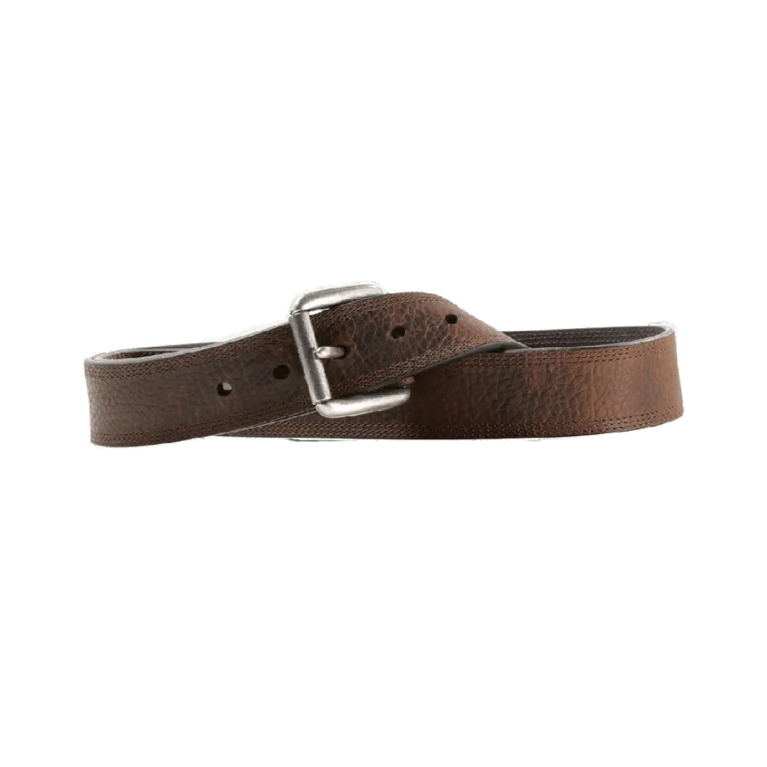 Ariat Mens Western Work Leather Belt Brown