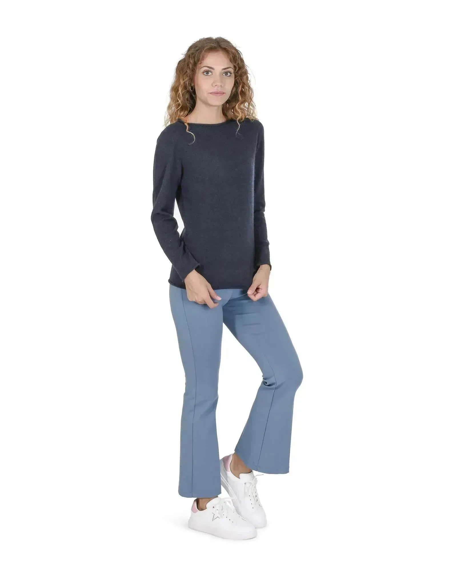 Cashmere Boatneck Sweater - S