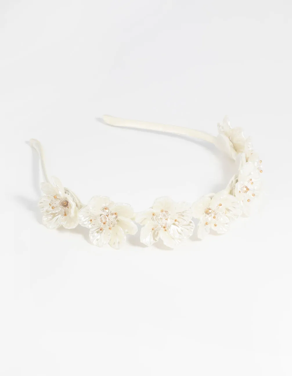 Flower & Pearl Headband