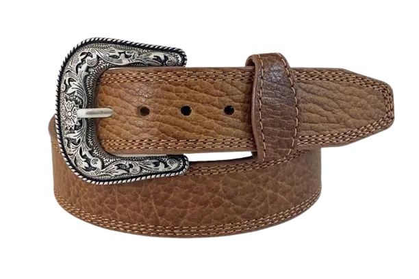 Gem Dandy Men's Honey American Bison Belt