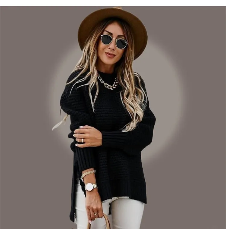 Ladies Knitted Jumper Sexy Sweaters