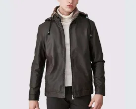 Leather Jackets Fur Hooded Just For You