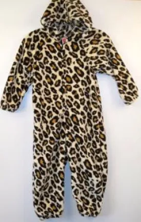 Onesie Pajamas - Leopard