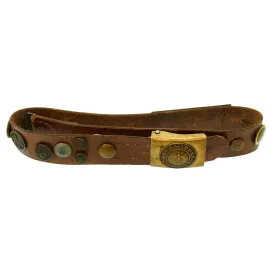 Original Imperial German WWI Hate Belt with Got Mit Uns Buckle