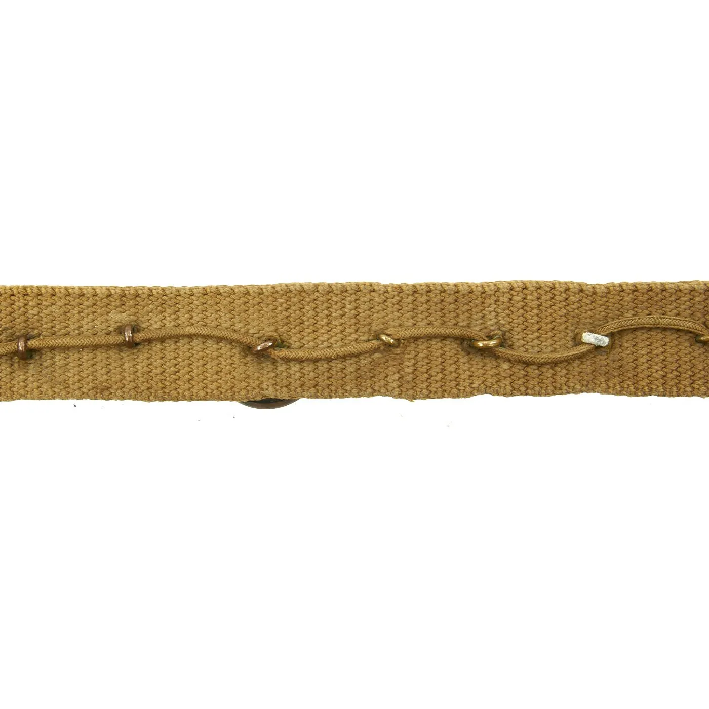 Original U.S. WWI Hate Belt made from Trouser Belt with 25 Attached Items