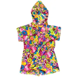 Pajama Shorts Romper - BFF Flower Power