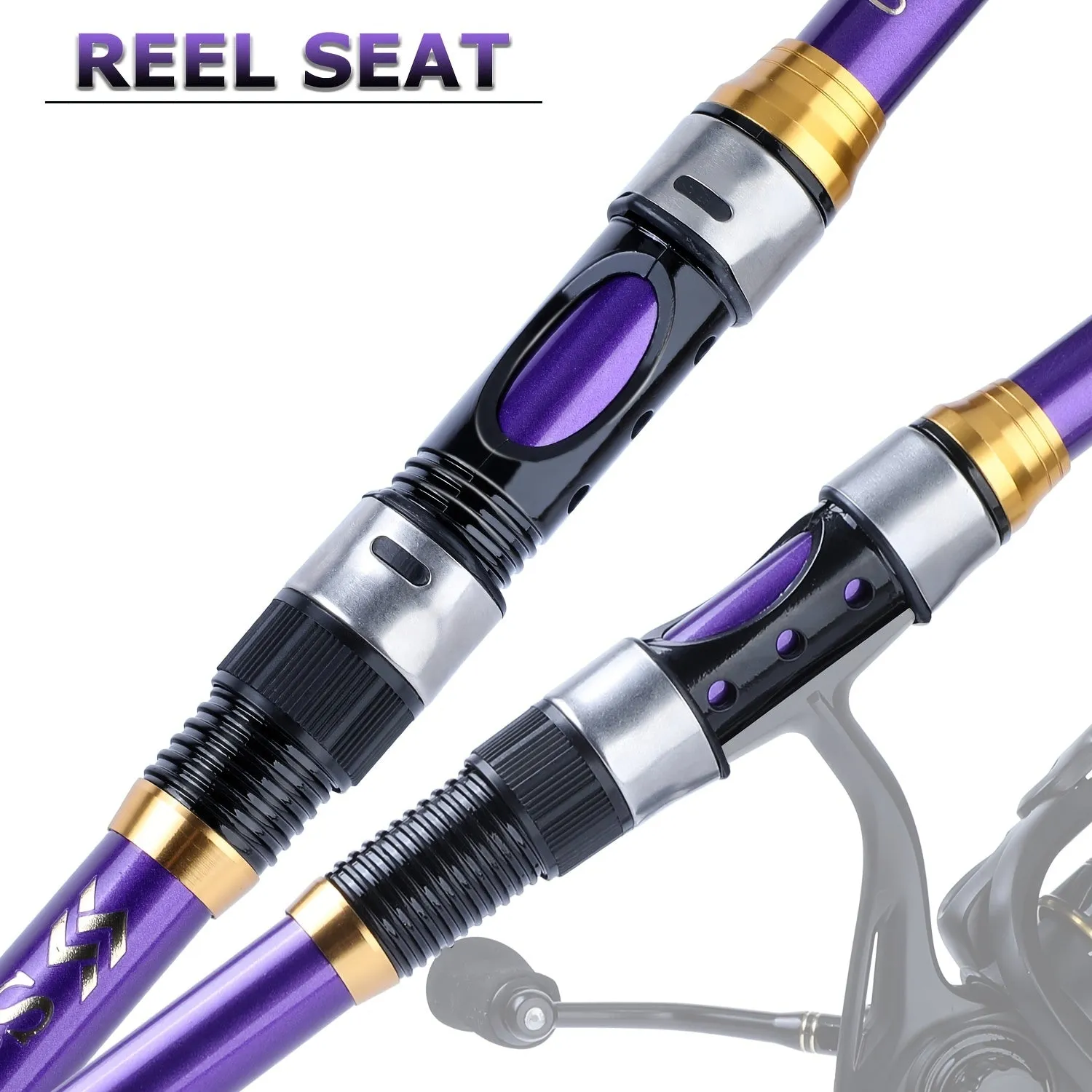 Portable Telescopic Fishing Rod for Saltwater Fishing On the Go