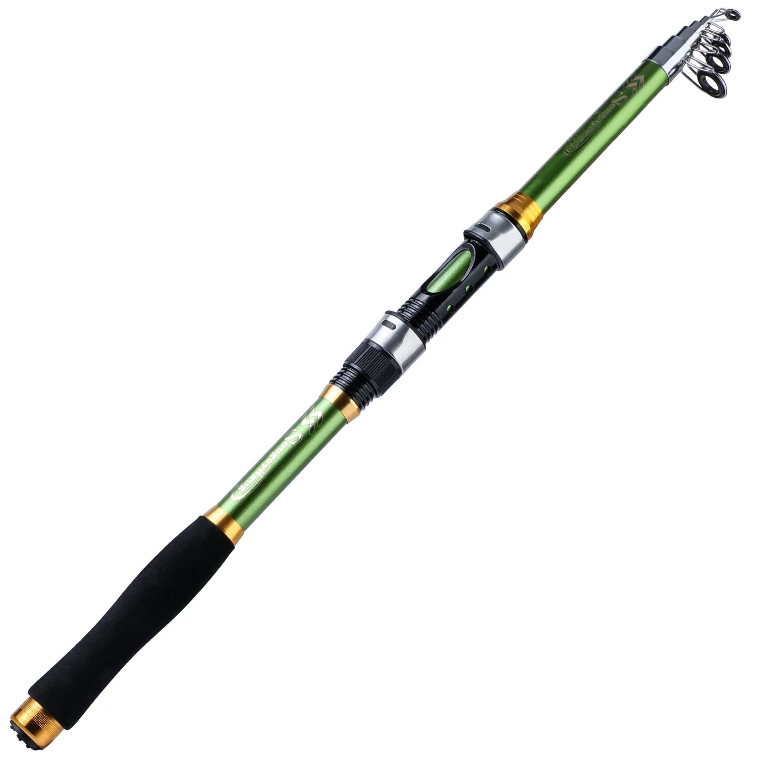 Portable Telescopic Fishing Rod for Saltwater Fishing On the Go