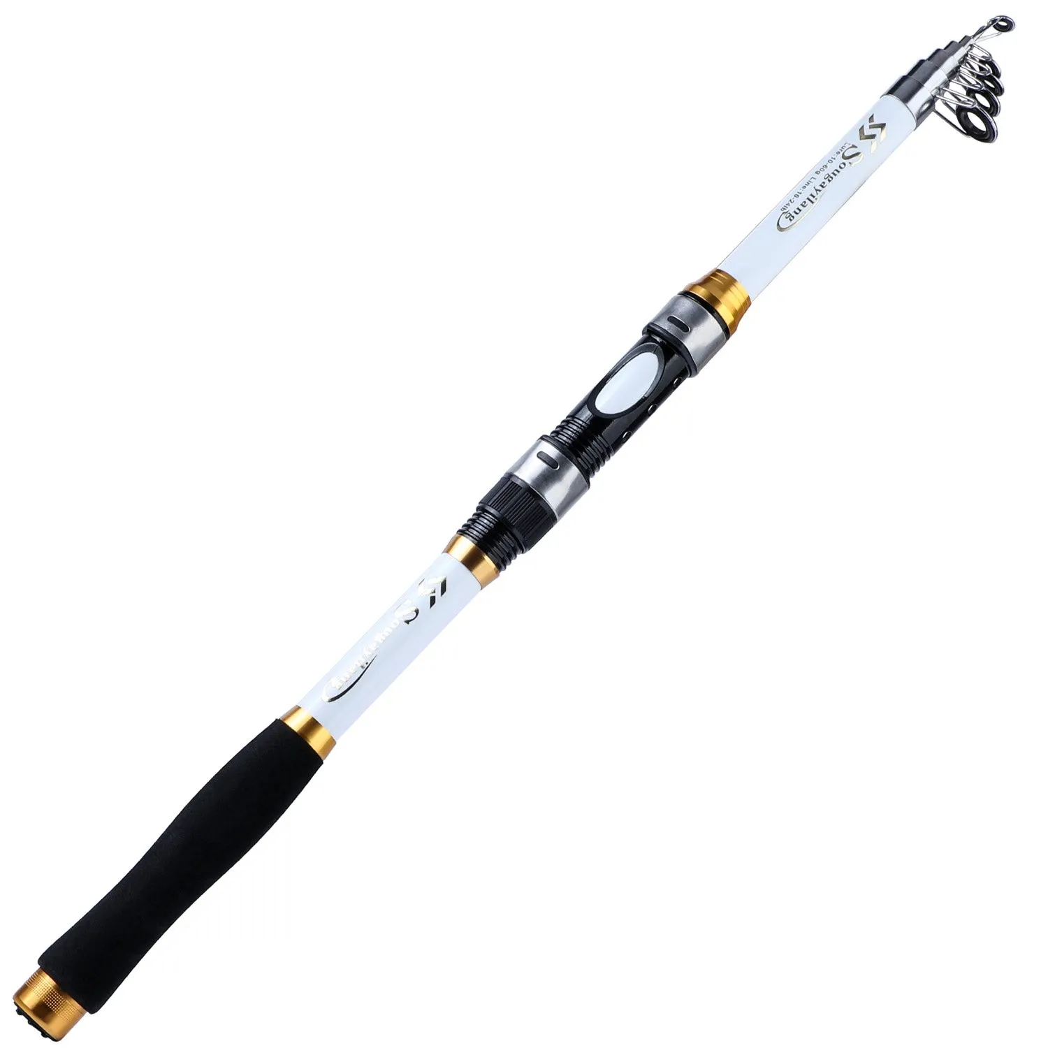 Portable Telescopic Fishing Rod for Saltwater Fishing On the Go