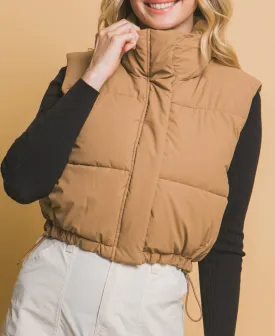 Rae Camel Vest