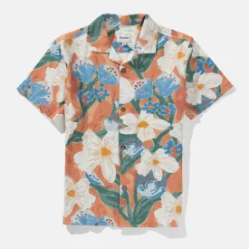 Rhythm Mens Lost Orchid S/S Shirt - Melon