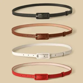 Scarlett Minimalistic Thin Belt