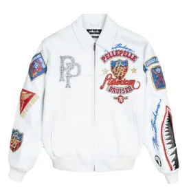 Shop Best Hot Sale Pelle Pelle American Bruiser White Plush | Rfx Leather Store