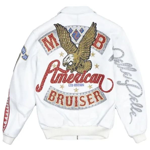 Shop Best Hot Sale Pelle Pelle American Bruiser White Plush | Rfx Leather Store