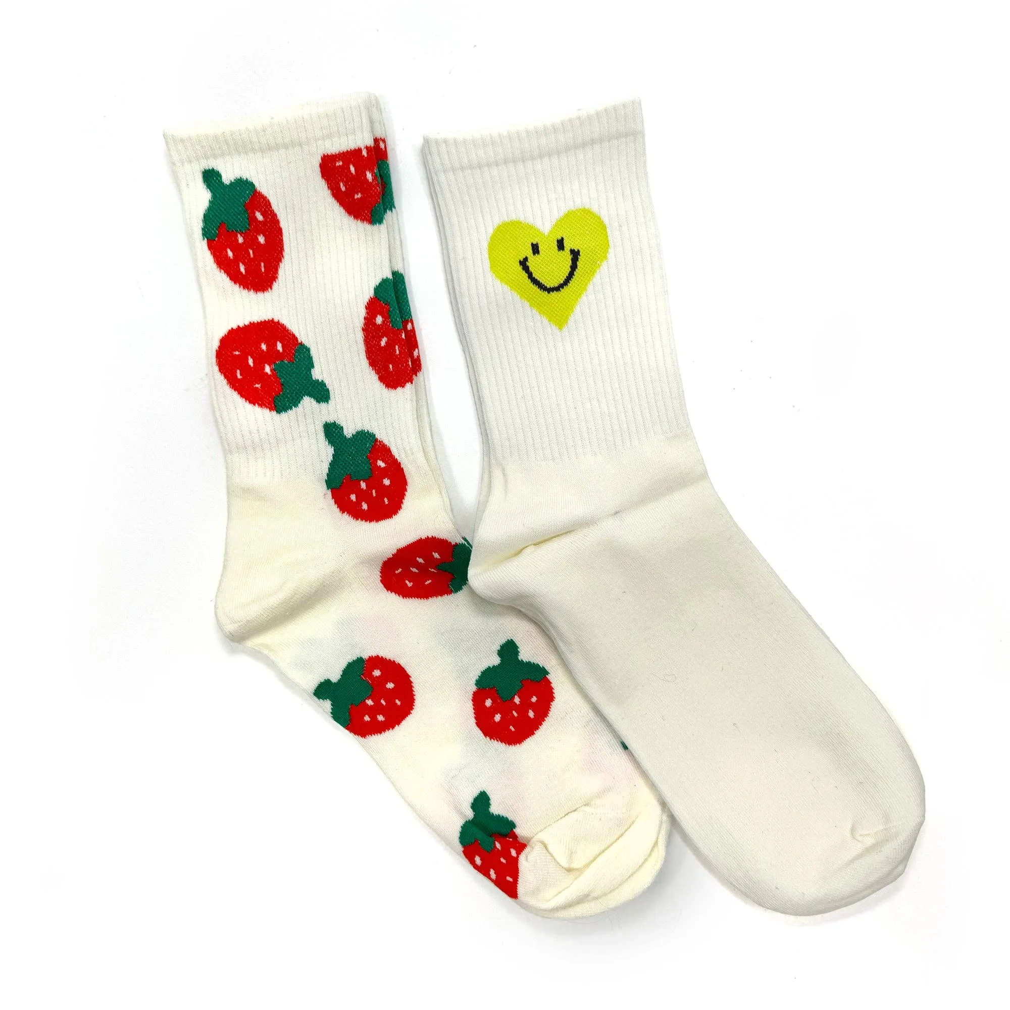 Smiley Heart Socks