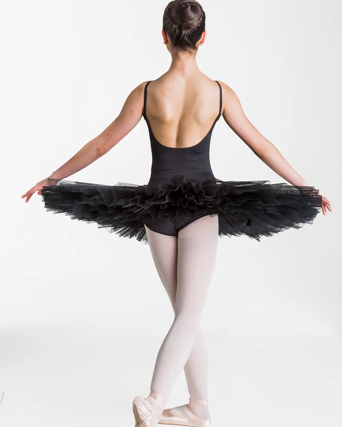 Studio 7 Half Tutu (Practice), Black, Childs, CHHT01