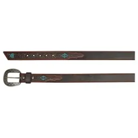 Trenditions Men´s Tooled Turquiose Belt