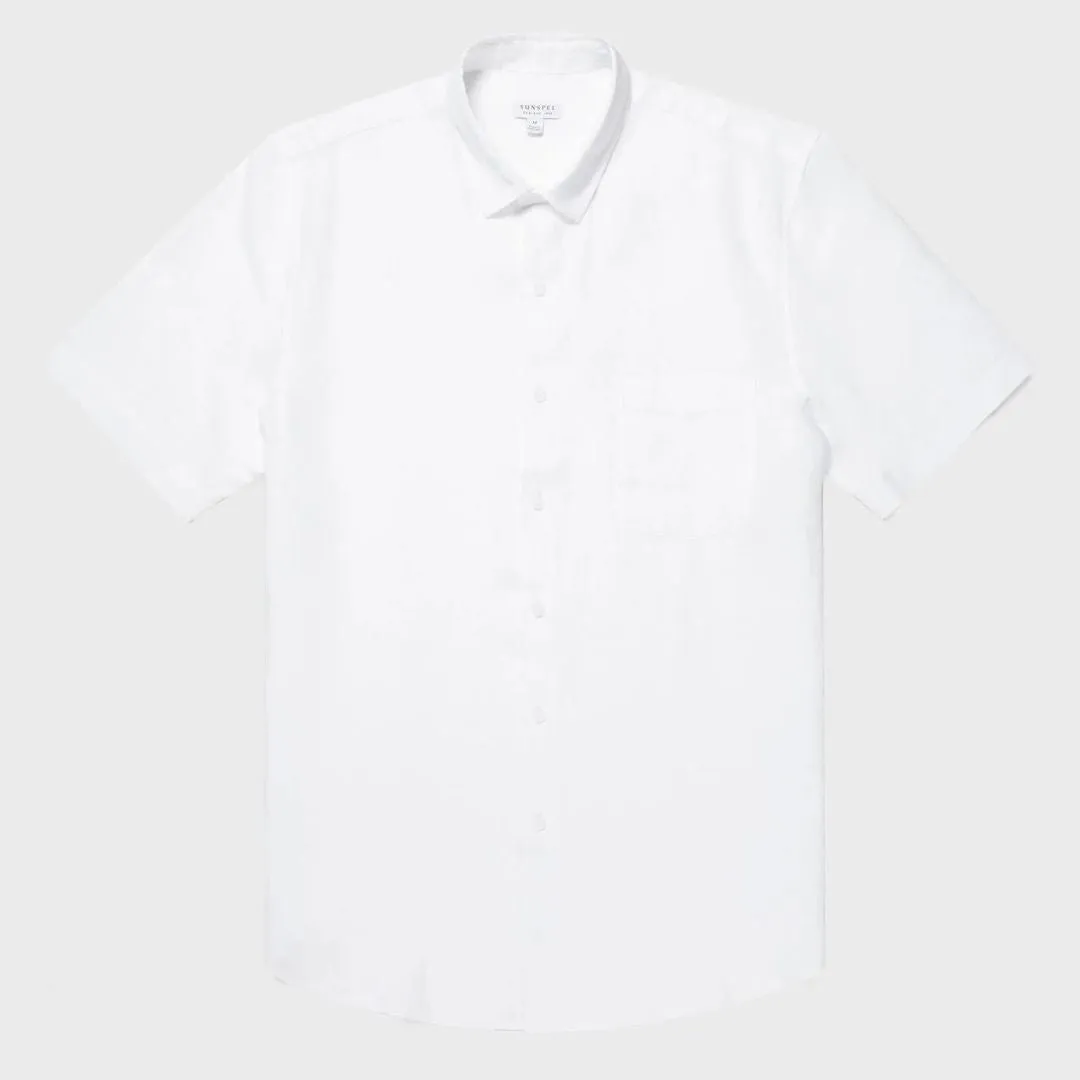 White Linen S/S Shirt